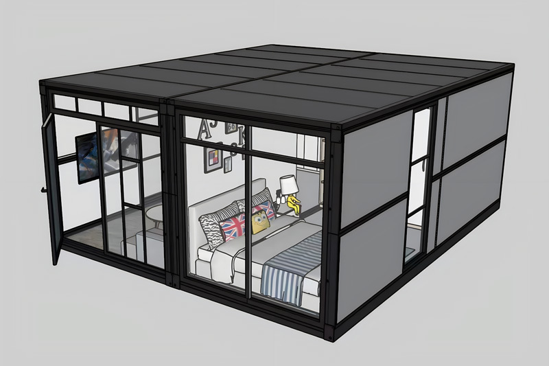 Biplane Folding House