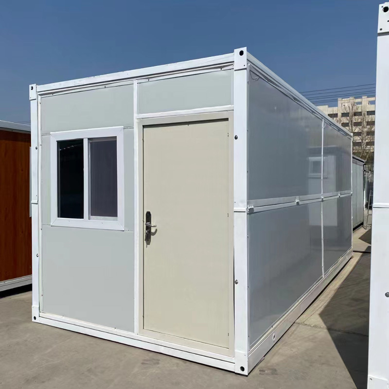 Folding prefabricated building