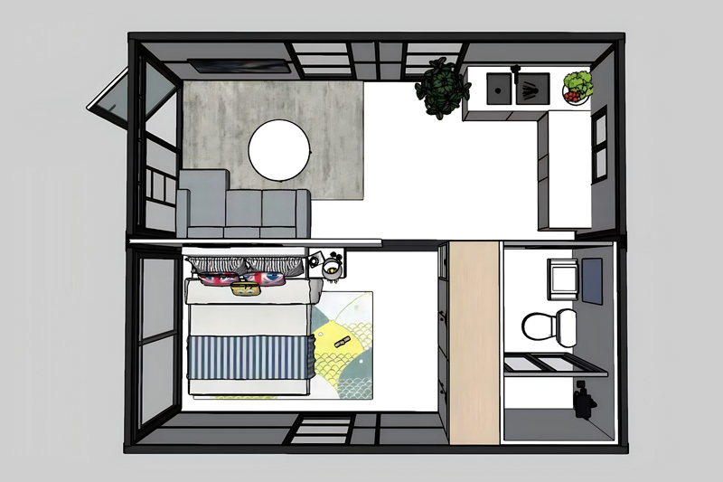 Double Wing Expansion Room